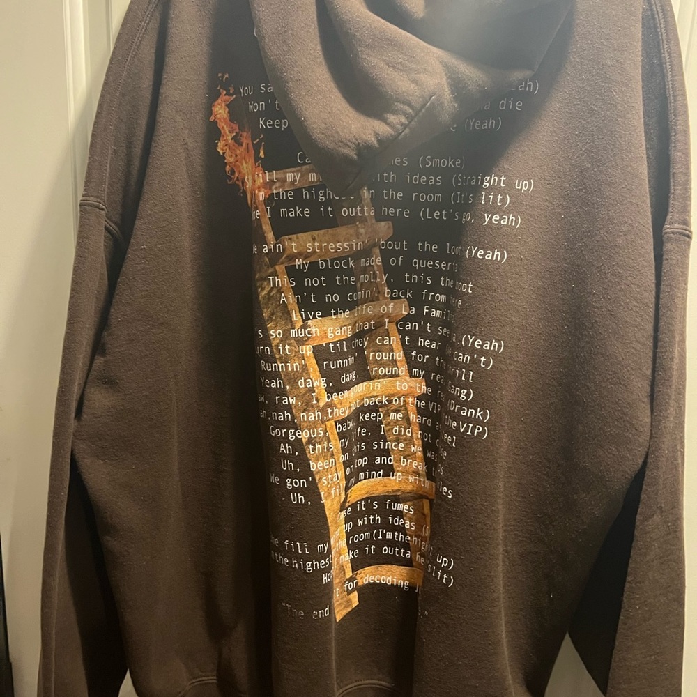 Travis Scott highest in the room hoodie